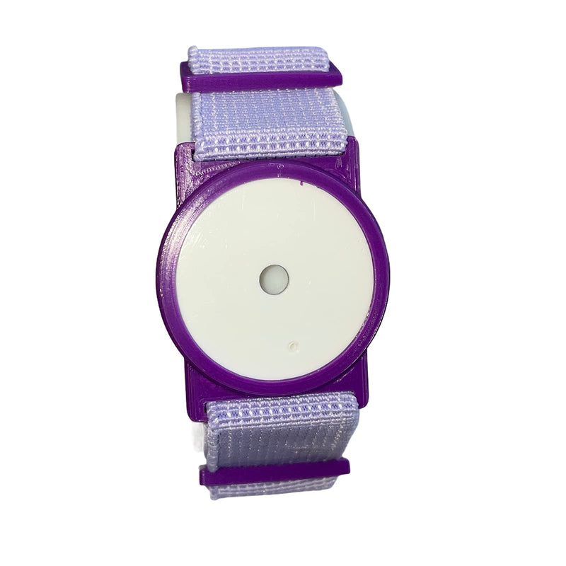 CGM Clips UK - Sensor Armband Holder/Protector Compatible with Freestyle Libre 1/2 - Purple and Lilac - BeesActive Australia