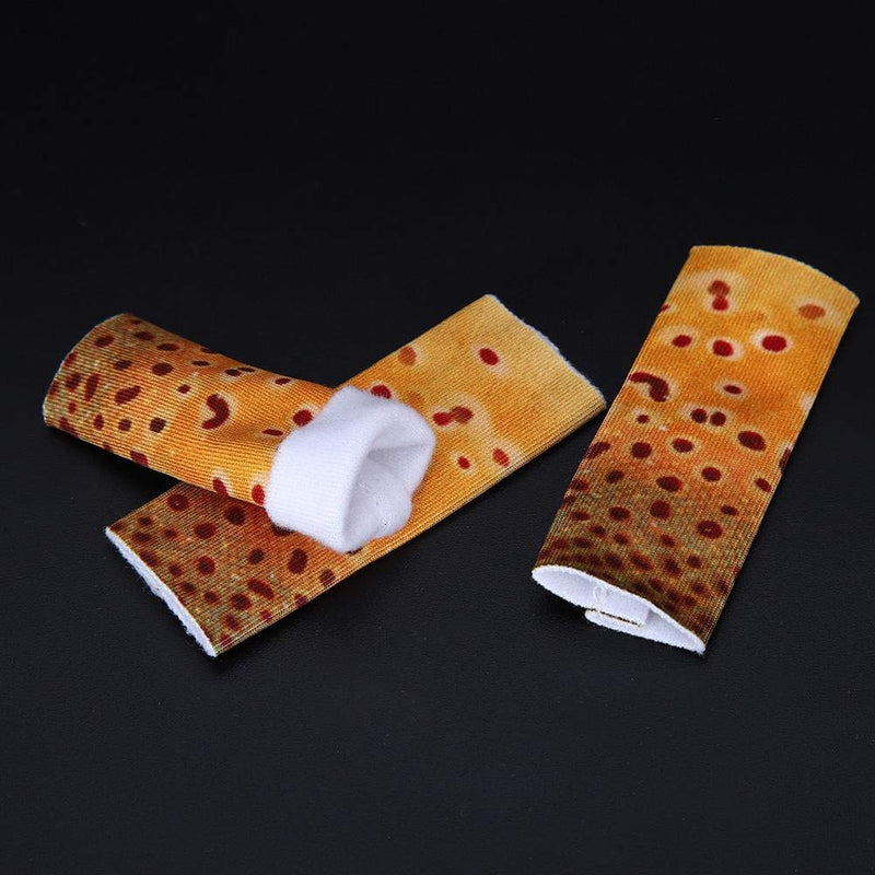 Vbestlife 3PCS Fishing Finger Tab Protector, Polyester Fishing Stripping Single Finger Guards Protect for Fishing Finger Protect - BeesActive Australia