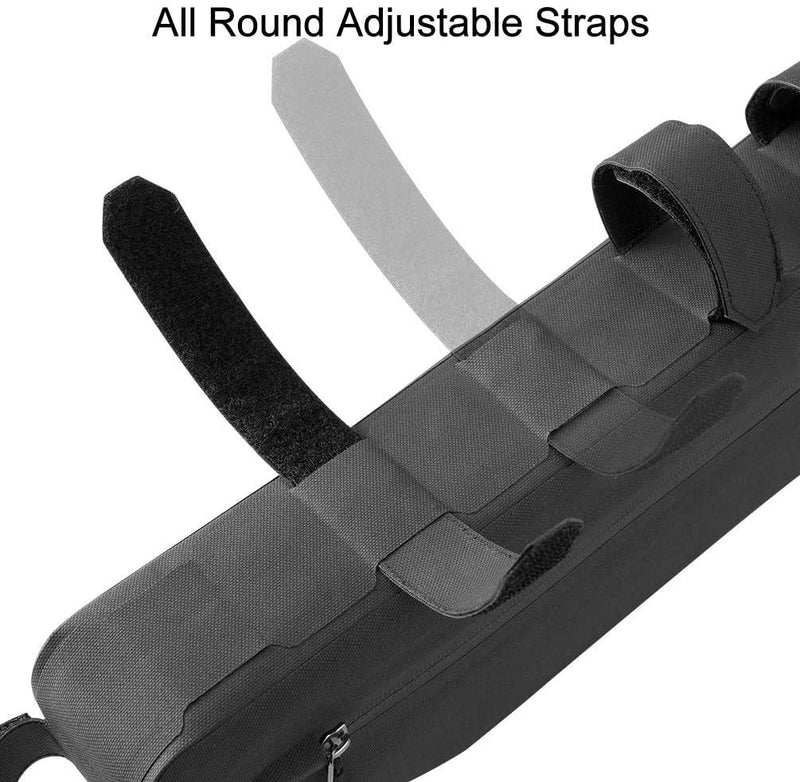 ROCKBROS Bike Frame Bag Waterproof Bike Triangle Bag Bicycle Under Top Tube Bag Corner Pouch Storage Bag for Cycling Accessories - BeesActive Australia