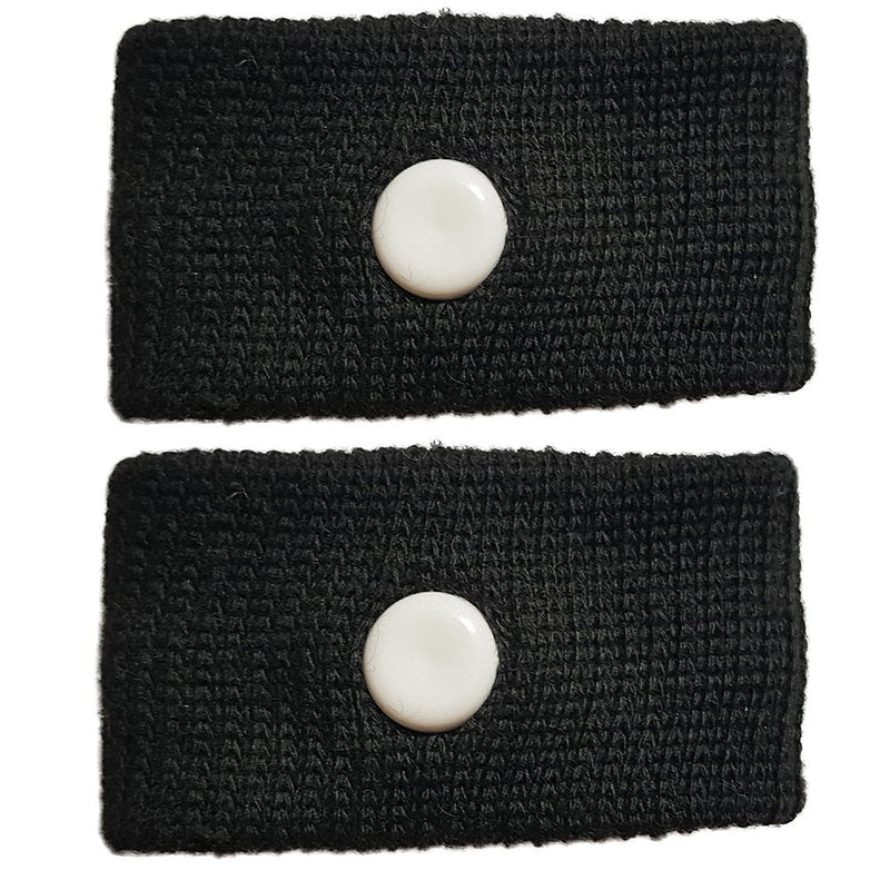Travel Sickness Bands Adult and Children Wristbands for Morning Sickness Relief Black 1 Pair - BeesActive Australia