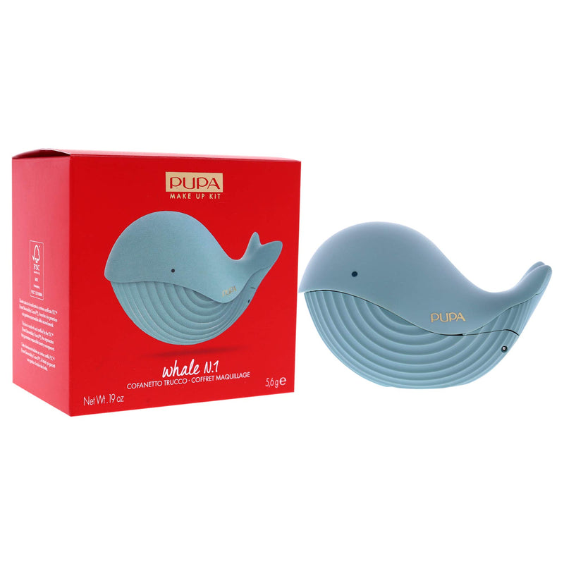 PUPA Milano Whale Beauty Kit, BlueGrey, 5.6 grams (I0108265) - BeesActive Australia