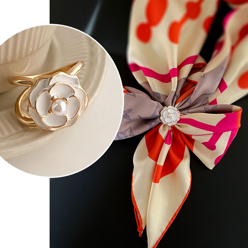 Roizsx scarf buckle rings for women tshirt clips for the side 3PCS scarf buckle-2 - BeesActive Australia