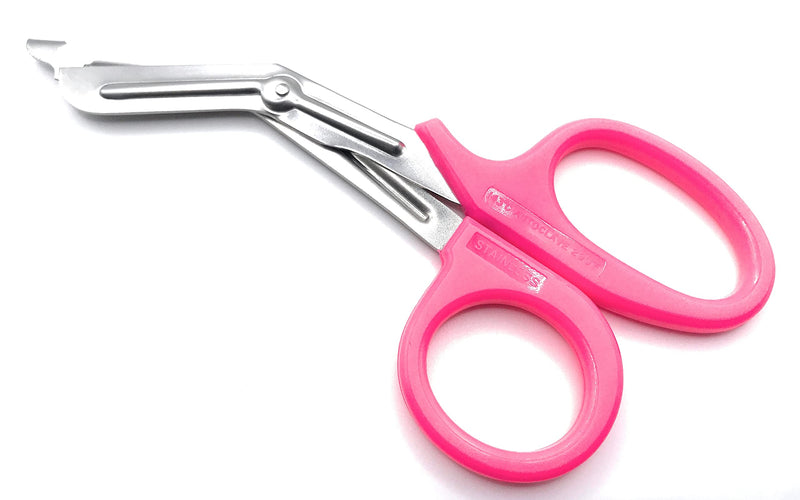 Toolspecific Tuff Cut / Tough Cut 18cm Paramedic Scissors - Bright Fluorescent Pink Medical EMT Multi Purpose - BeesActive Australia