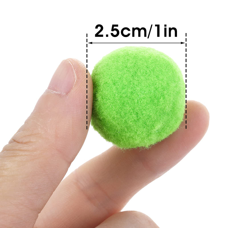 Molain Cat Toy Balls, Soft Cat Balls 1Inch Kitten Pom poms Ball Cat Play Toy Indoor Cats Interactive Pompon Ball Toy 30 Pcs - BeesActive Australia