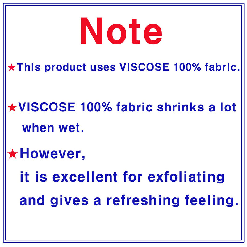 NOFIGO Variety Exfoliating Mitt and Body Wash Cloth Collection (LongGreen2 StandardGreen1 StandardRed1) Lg2 Sg1 Sr1 - BeesActive Australia