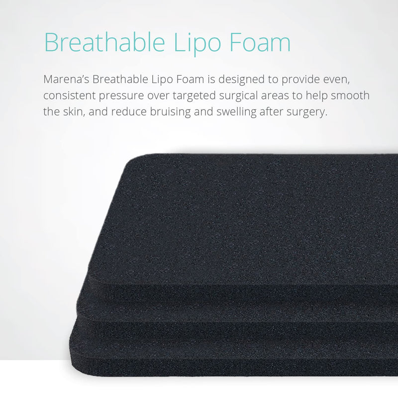 MARENA Breathable Lipo Foam, 1 Pack – Post Surgery Liposuction Foam Pad for Compression Garments - BeesActive Australia