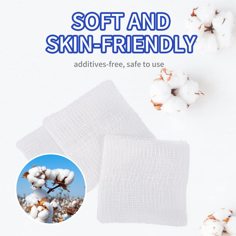 30pcs Cotton Surgery Sponges Gauze Sponge Pads Sterile First Aid Gauze Dressing Pads for Wound Care - BeesActive Australia
