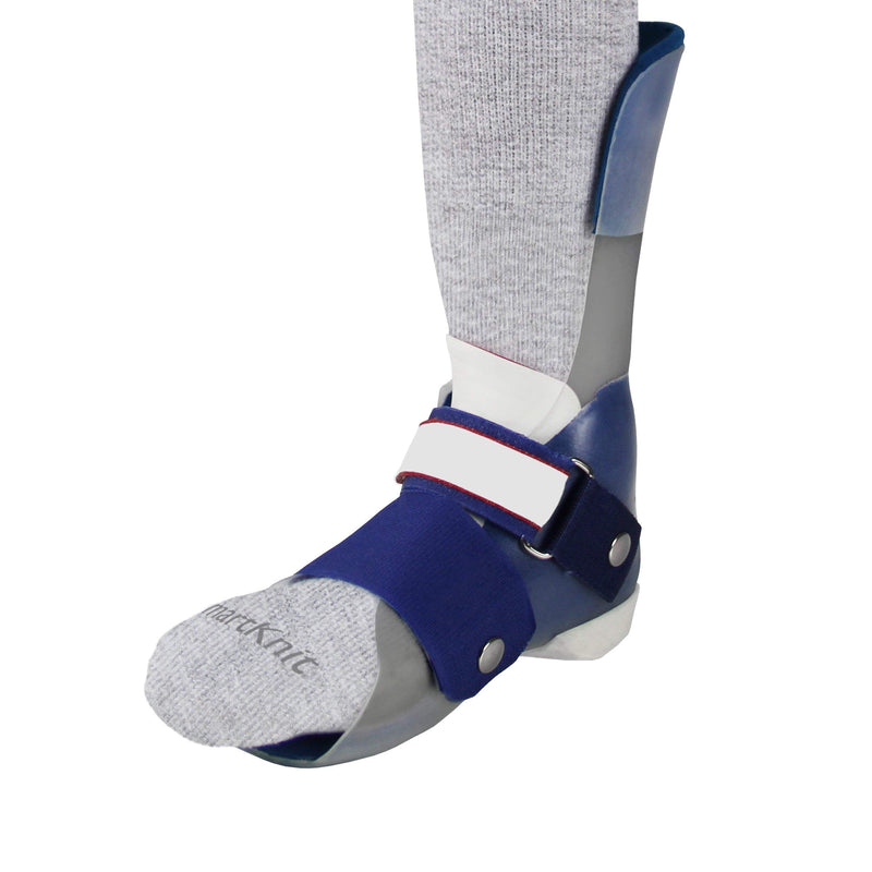 SmartKnit Adult AFO Interface Seamless Sensitivity Socks - 2 Pack (Black & Gray, Adult Regular) - BeesActive Australia