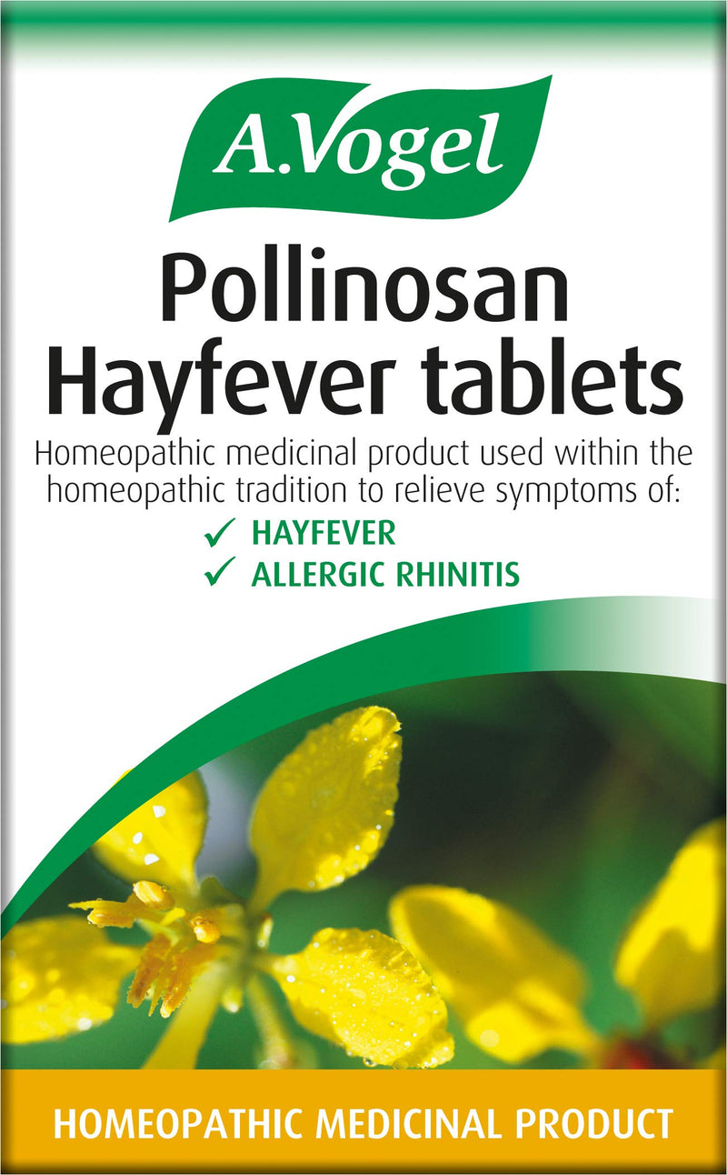 A.Vogel Pollinosan Hayfever Tablets | Non Drowsy | Hayfever Relief - Itchy Eyes, Nose & Throat | 120 Tablets - BeesActive Australia