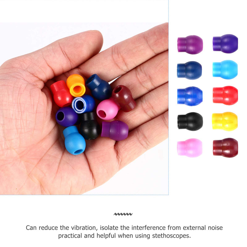 ULTECHNOVO 10 Pairs Stethoscope Replacement Earplugs Silicone Replacement Ear Tips for Stethoscope - BeesActive Australia