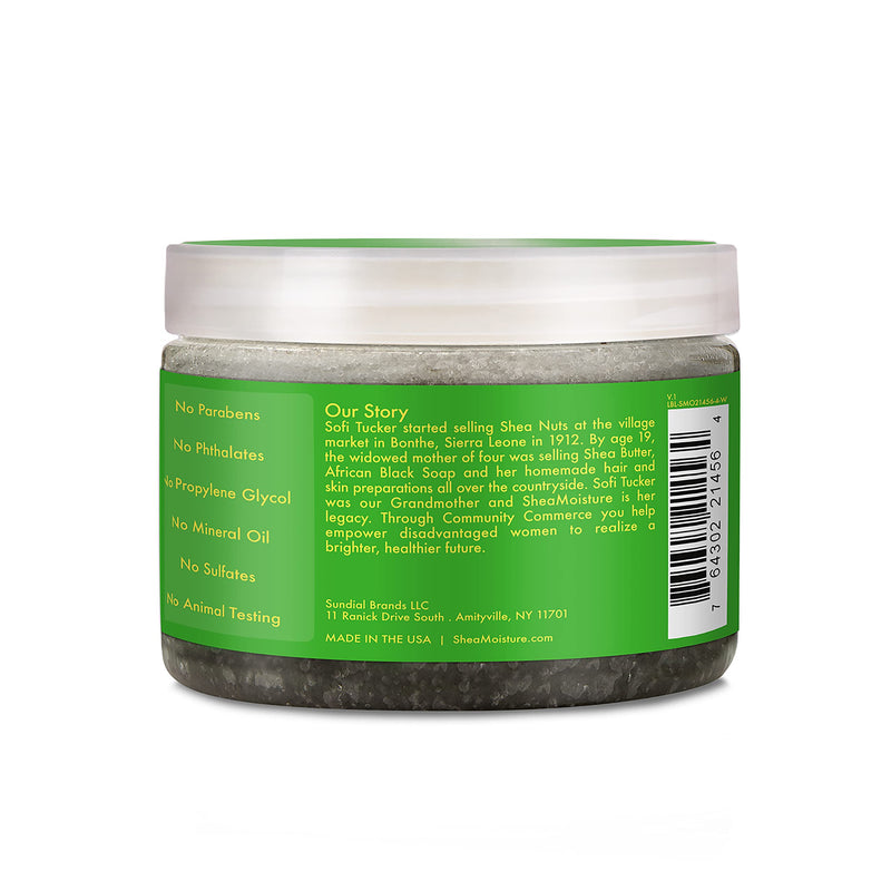 Shea Moisture African Wild Water Mint Detox & Stimulate Hand & Body Scrub - BeesActive Australia