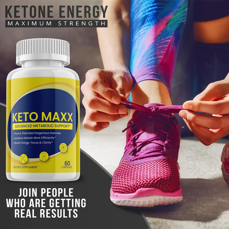 (2 Pack) Keto Maxx Pills, Advanced Ketogenic Formula (120 Capsules) - BeesActive Australia