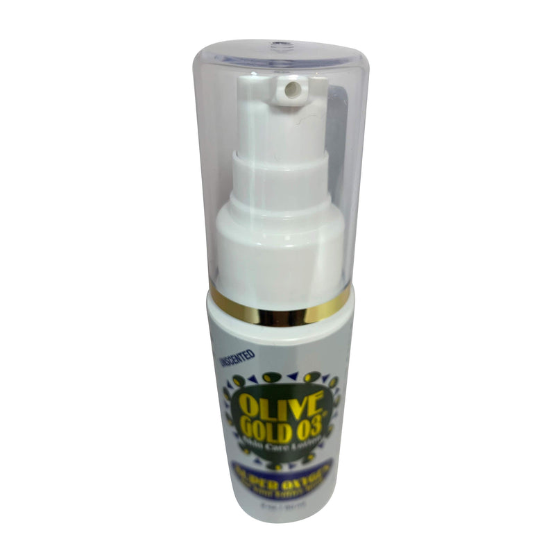 Olive Gold O3 Skin Care Lotion - Ozonated Olive Oil Super Oxygen (2oz) - An all natural, organic based oxygen lotion, with vitamins A, Bs, C, D & E & 72 minerals - BeesActive Australia