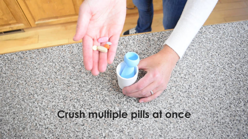 Pivotell Equadose Pill Crusher & Grinder. Produces Fine Pill Powder. Great for Feeding Tubes and Pets Too. - BeesActive Australia