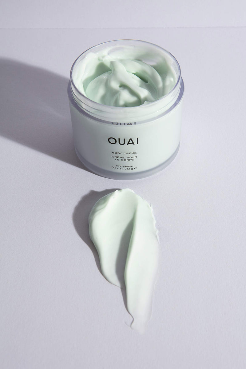 OUAI Body Crème. Super Hydrating Whipped Body Cream Softens Skin and Gives it a Healthy Glow. Cupuaçu Butter, Coconut Oil and Squalane Nurture Skin. Scented with Rose, Violet and Citrus (7.5 oz) - BeesActive Australia