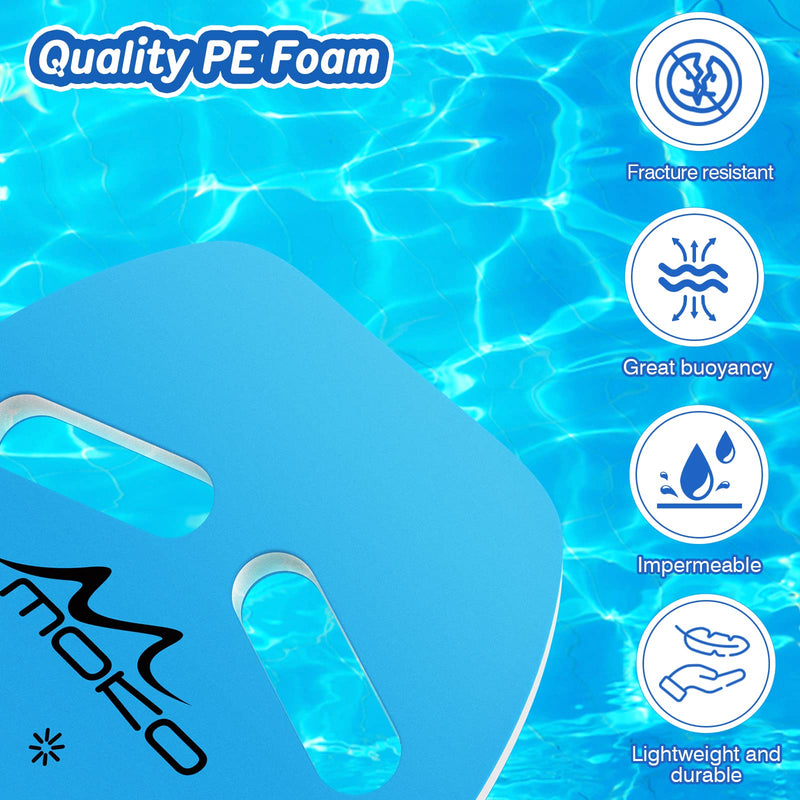 MoKo Swim Kickboard, Cartoon Swimming Training Kick Board Pool Exercise Equipment Promote Natural Swimming Position Water Fun Tool for Kids Sky Blue - BeesActive Australia