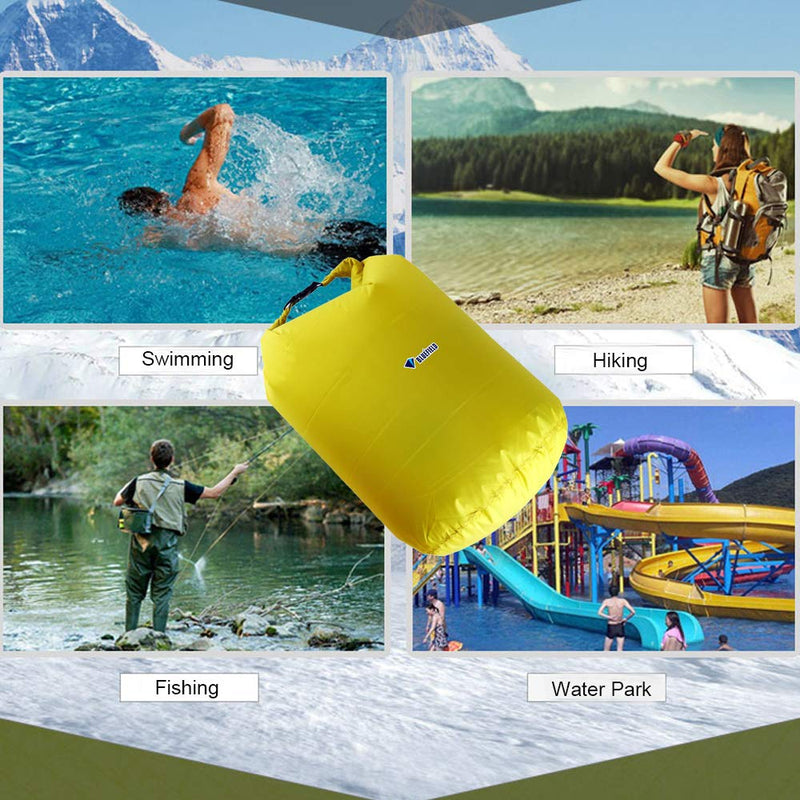 [AUSTRALIA] - LLY Outdoor Dry Sack Floating Waterproof Bag 40L/70L for Boating, Kayaking, Hiking, Snowboarding, Camping, Rafting, Fishing and Backpacking Orange 