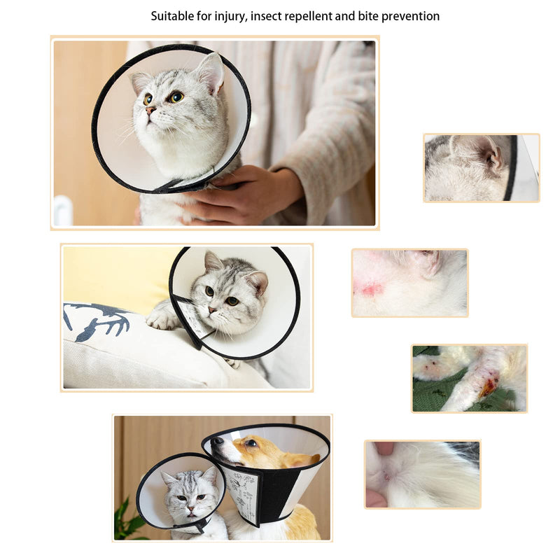 MSMUOEZ Anti-Scratch Silicone cat Shoes,Cat Claw Covers,Cat Shower Net Bag,Cat Bathing Bag, Cat Grooming Mesh Bag,Cat Cone, Protective Cat Recovery Collar 3 - BeesActive Australia