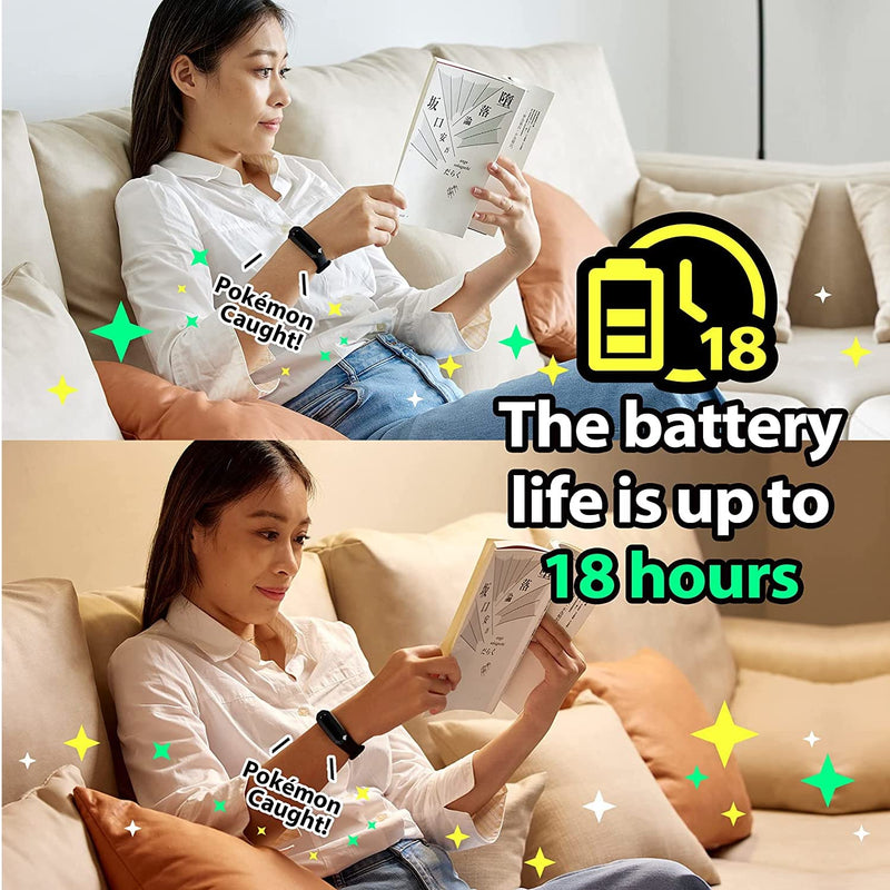 Mcbazel Brook Pocket Auto Catch Reviver Plus+ for Poke mon Go, Auto Catching Poke mon Collecting Items Wristband Bracelet Accessory, Reminder for Disconnection, Battery Capacity Display - BeesActive Australia