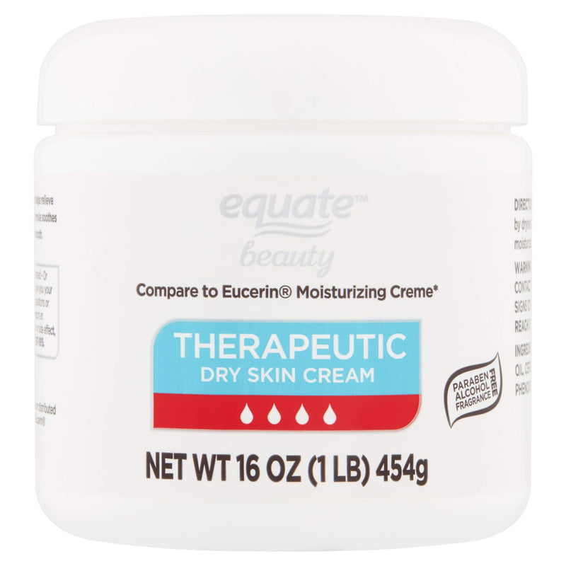 Equate Therapeutic Dry Skin Cream, 16 oz - BeesActive Australia