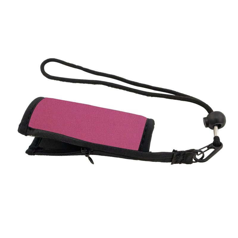 Pair of Pink Padded Neoprene Crutch Handle Covers for Comfort with Wrist Strap - by Lifeswonderful - BeesActive Australia