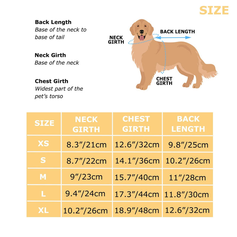 Pawcomon Recovery Suit for Dog After Surgery,Male Female Pet Onesie Clothes Dog Abdominal Wounds Bandages E-Collar& Cone Alternative,Prevent Licking Surgical Snuggly Suit X-Small Rainbow - BeesActive Australia