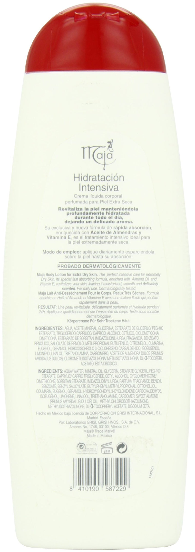 Myrurgia Maja Dry Skin Body Lotion, 13.5 Ounce - BeesActive Australia