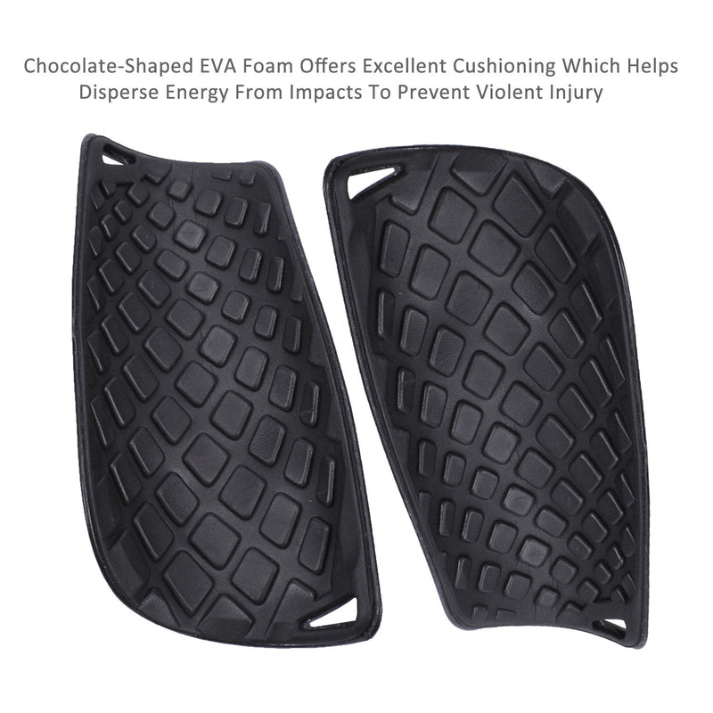 Sportout Adult Youth Kids Soccer Shin Guards,Comprehensive Protection for Your Leg, with Cushioned Ankle Protection to Prevent Injuries Black-1 Medium - BeesActive Australia