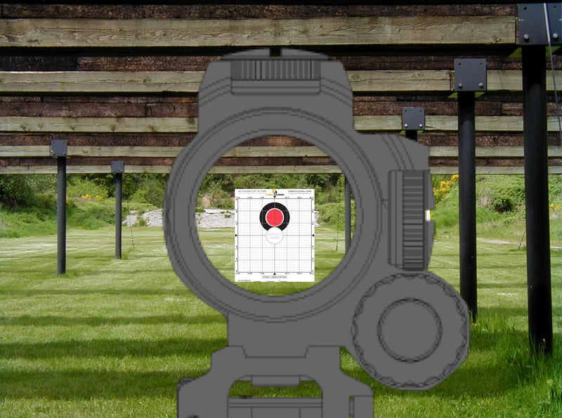 [AUSTRALIA] - Chris Sajnog 25 Yard Sight-in Targets for a 100-Yard Zero - USE RED DOT Optics 