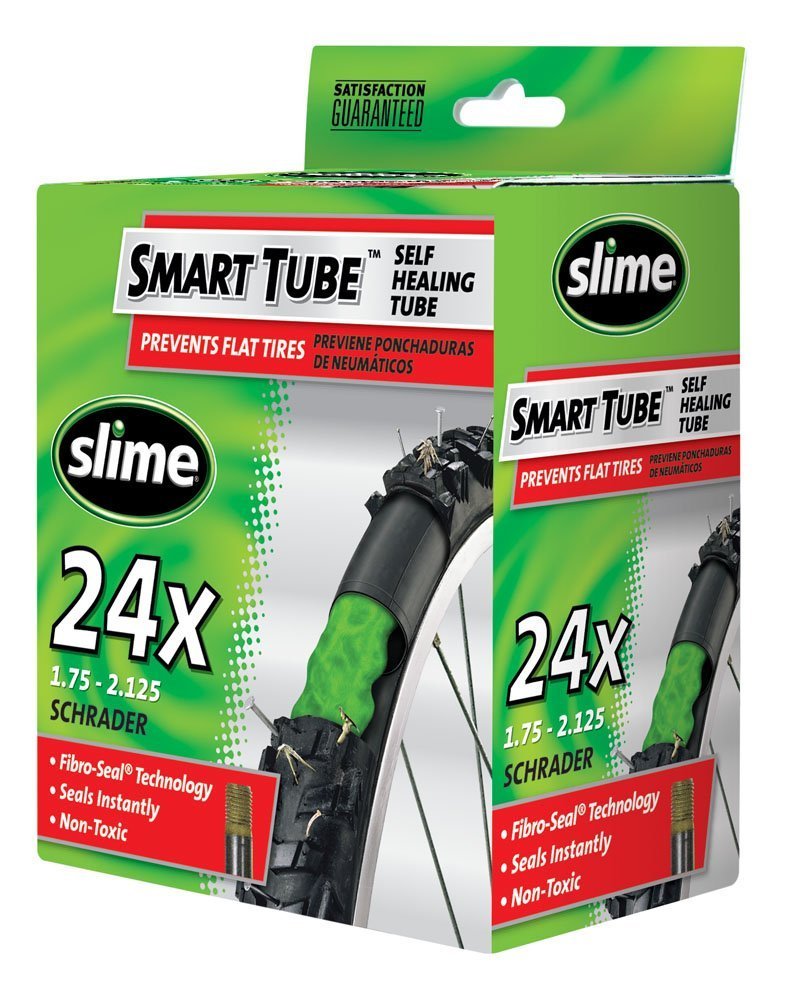 Slime Smart Tube Schrader Valve Bicycle Tube (24" X 1.75 to 2.125) (2) - BeesActive Australia