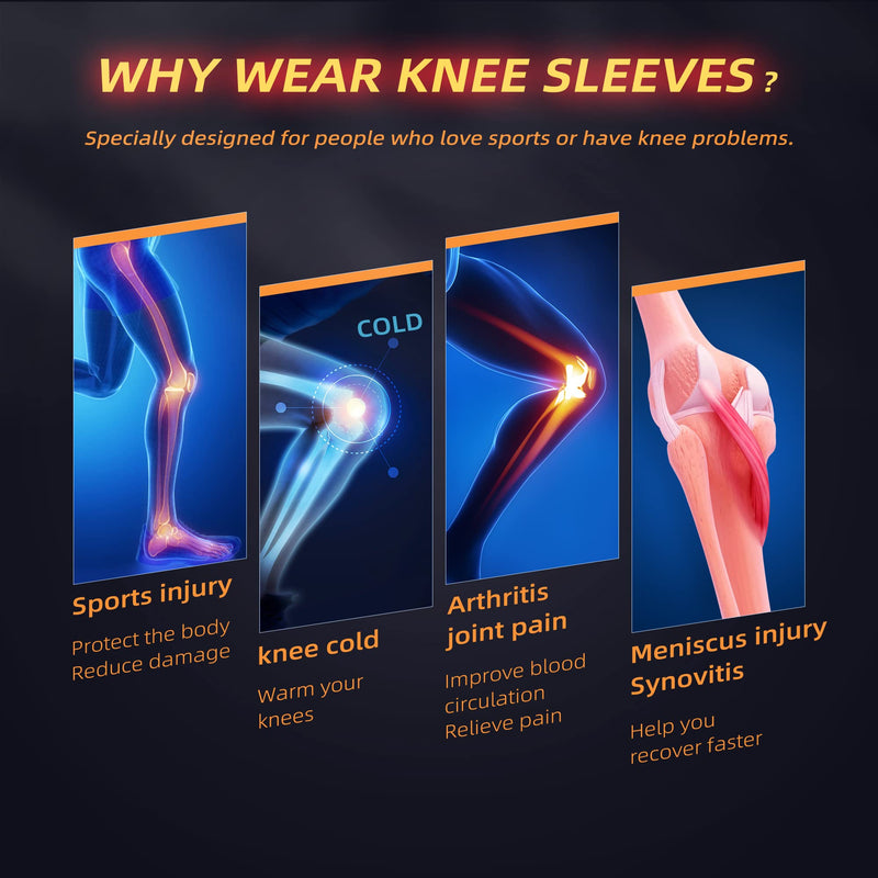 Copper Knee Brace for Arthritis Pain and Support-Copper Knee Sleeve Compression for Sports, Workout, Knee Pain Relief-Single(XL) Tan X-Large (Pack of 1) - BeesActive Australia