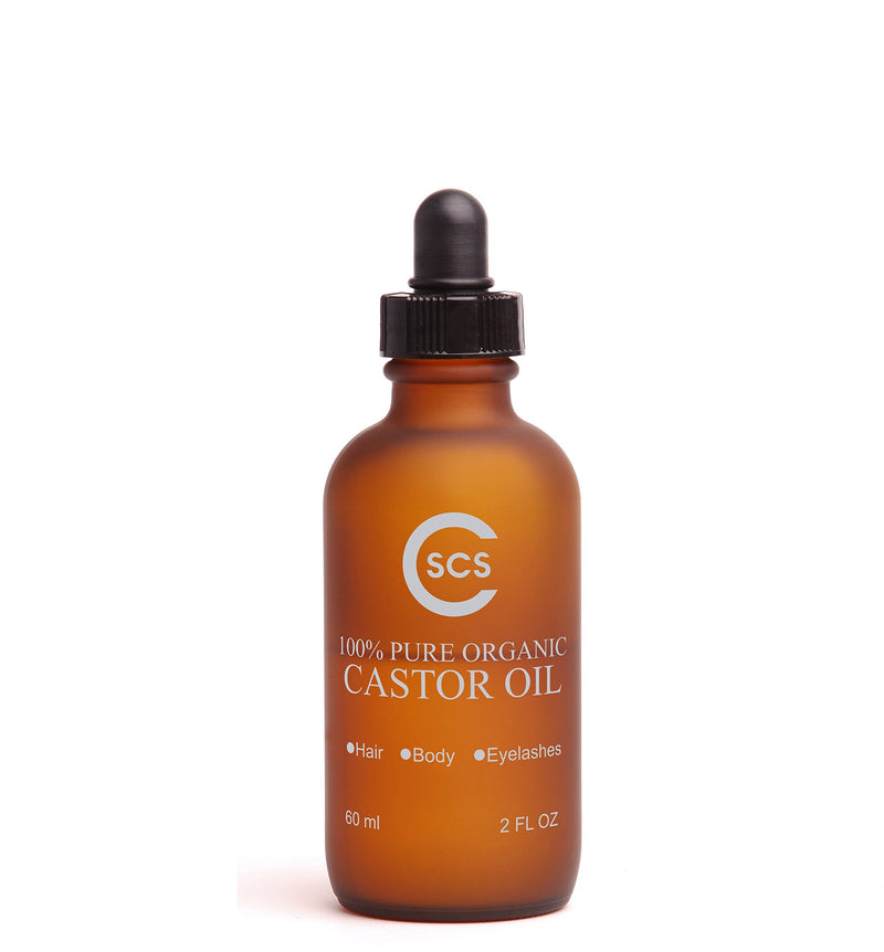 Best Quality 100% All Natural & Organic Castor Oil for Eyelashes, Eyebrows, Hair, etc - Dramatically Improves Hair Growth & Thickness Fast - USDA Certified, Cold-Pressed and Hexane Free - CSCS (2 oz) - BeesActive Australia