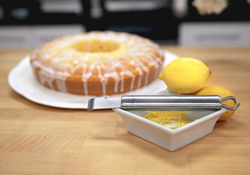Küchenprofi Parma 18/10 Stainless Steel Lemon Zester, 7-Inch, Silver - BeesActive Australia
