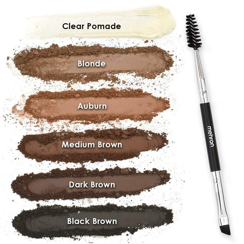 Mehron Pro Brow Palette - Pressed Powders and Pomade - BeesActive Australia