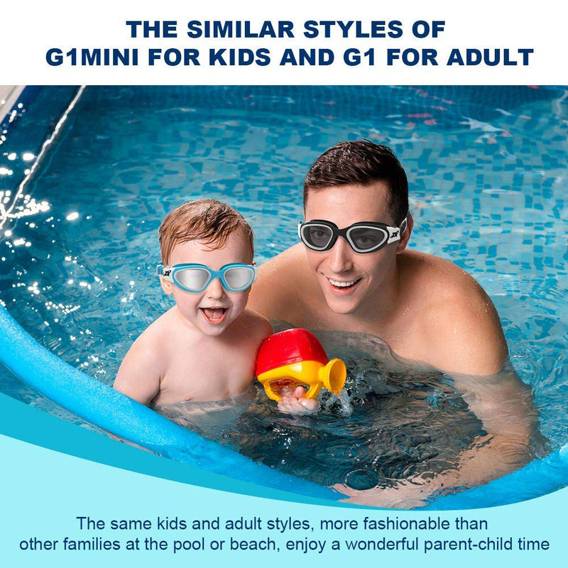 ZIONOR G1MINI Kids Polarized Swim Goggles and G1 Adult Polarized Swim Goggles - BeesActive Australia