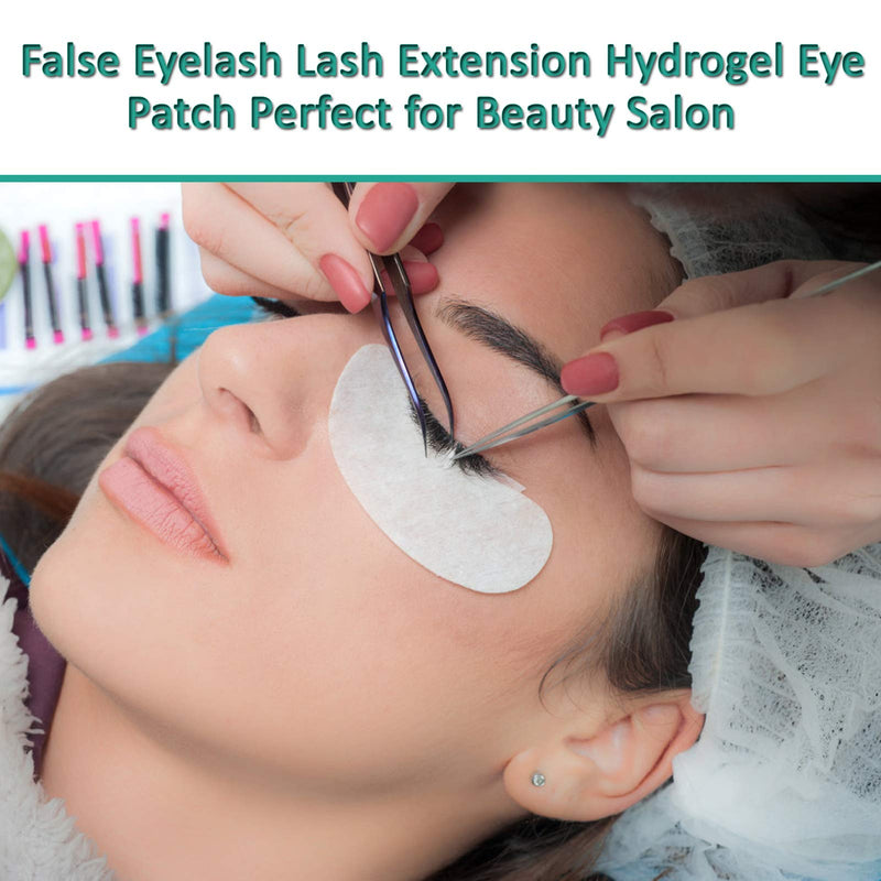 50 Pair Under Eye Pads, Eyelash Extension Lint Free Gel Patches for Beauty Salon False Eyelash Extensions Grafting (purple) - BeesActive Australia