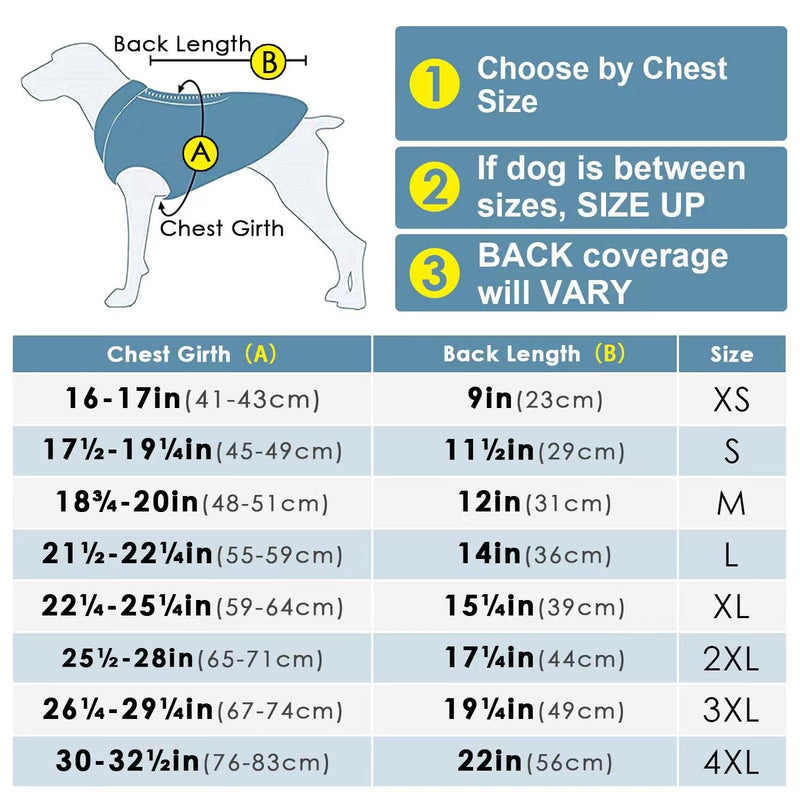 ThinkPet Dog Winter Cold Weather Coats - Cozy Waterproof Windproof Reversible Winter Dog Jacket, Thick Padded Warm Coat Reflective Vest Clothes for Puppy Small Medium Large Dogs M(Chest 18¾-20", Back 12" ) A-Green - BeesActive Australia