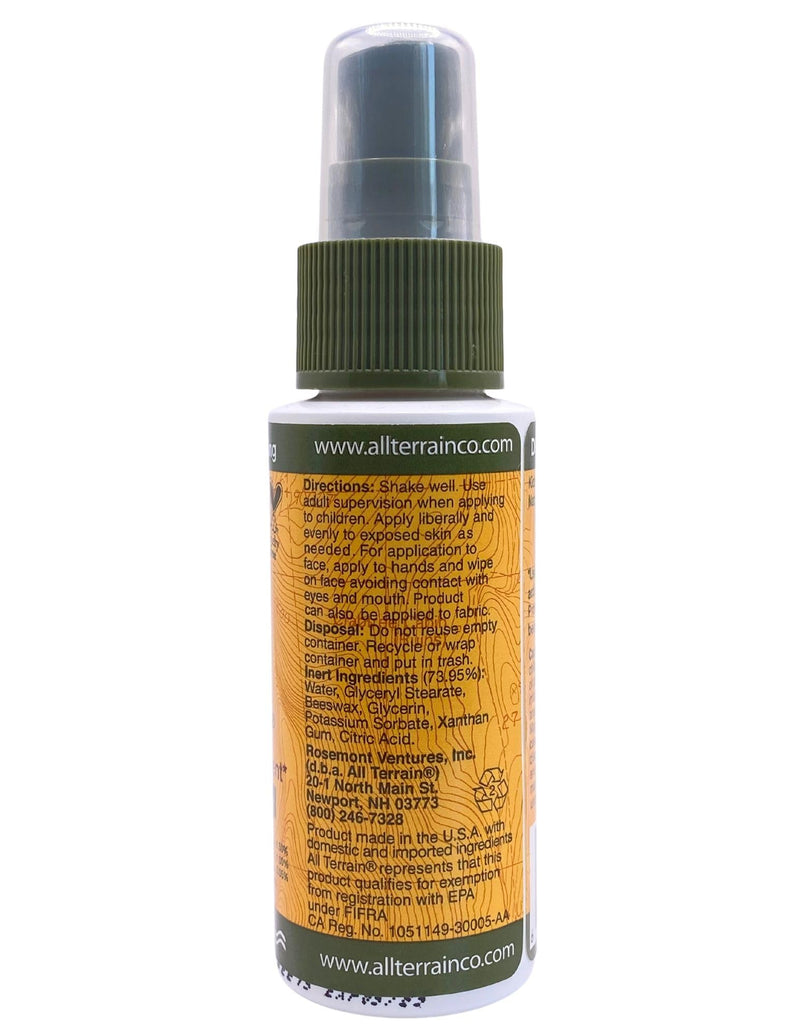 All Terrain Kids Herbal Armor Natural, DEET-free Insect Repellent, Pump Spray, 2 Ounce, Travel-Size - BeesActive Australia