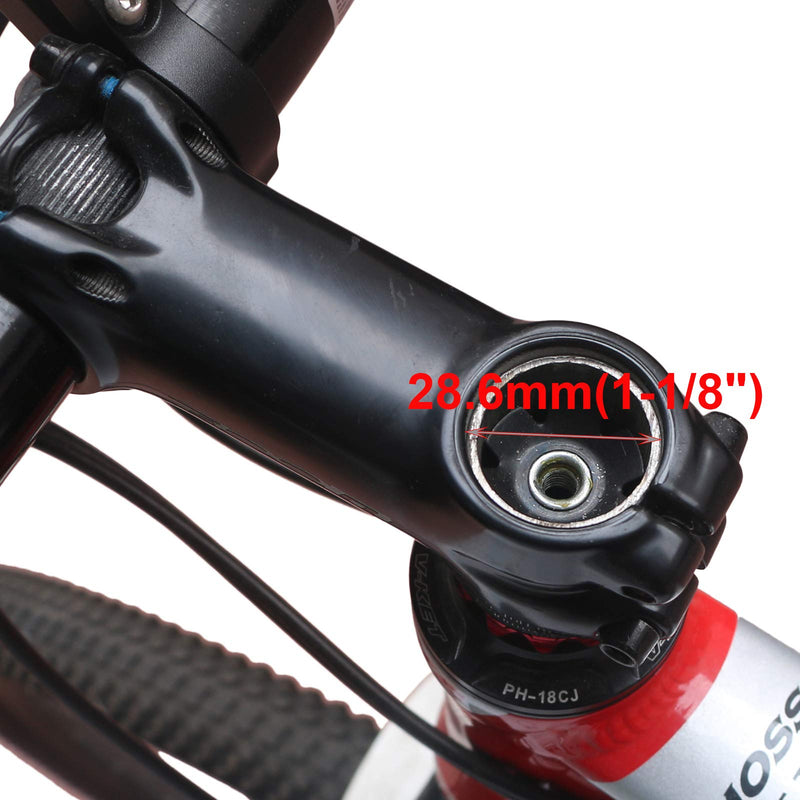GANOPPER 1 1/8 Inch Headset Spacer with Stem Top Cap,Headset Star Nut Black Red Blue Gold 4 Color - BeesActive Australia