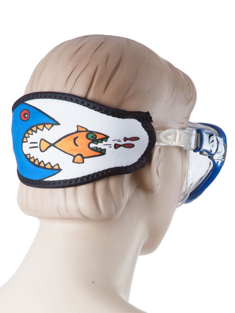 Innovative Scuba Concepts Strap Wrapper Dive Mask Strap Wrapper - Wraps Around Your Dive Mask Food Chain - BeesActive Australia