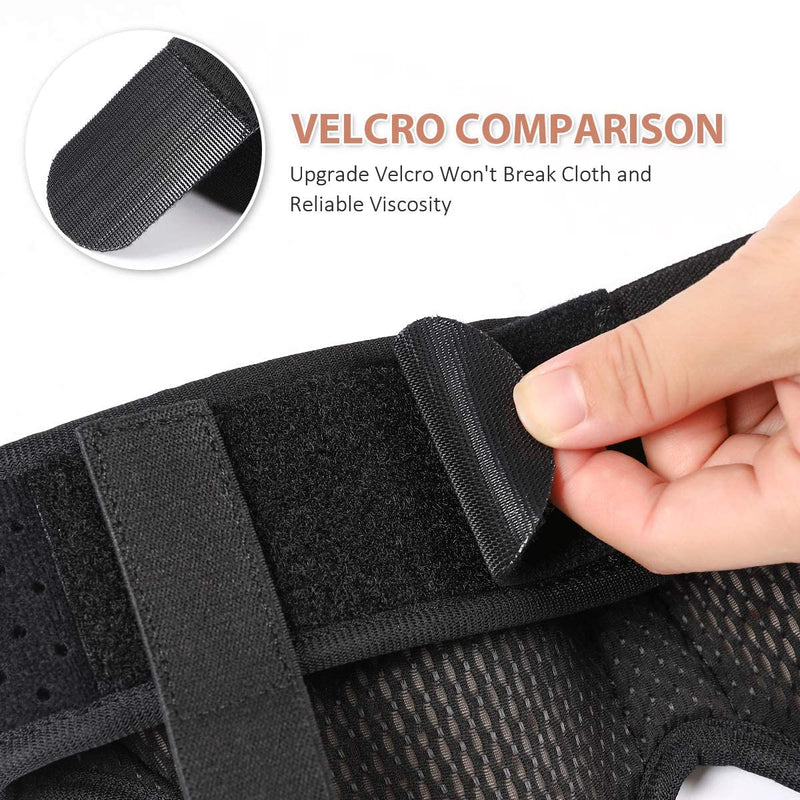 Tenbon Hernia Belt for Men and Women Flexible Adjustable Hernia Belt Hernia Support Pain Relief with 2 Removable Compression Pads (M) - BeesActive Australia