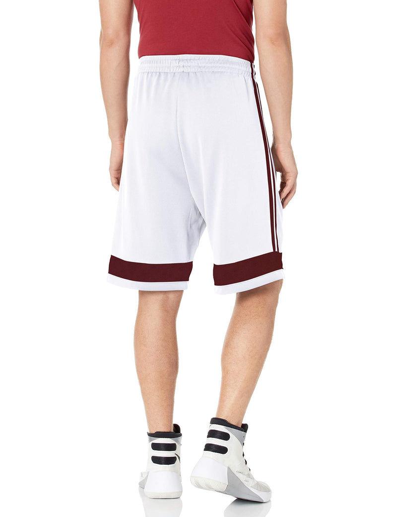 [AUSTRALIA] - Intensity Men's Low Post Basketball Shorts XX-Large White/Maroon 