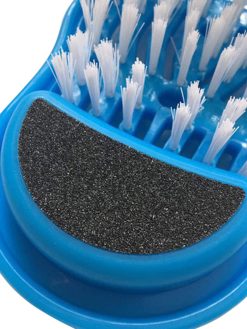 Magic Feet Cleaner,Feet Cleaning Brush,Foot Scrubber for Washer Shower Spa Massager Slippers, 1 Pc(Blue) - BeesActive Australia