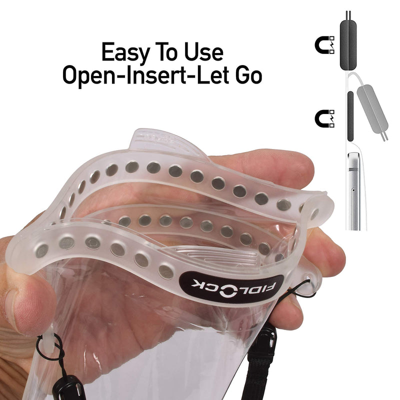 [AUSTRALIA] - Fidlock Hermetic Maxi Dry Bag with Gooper Technology Transparent 