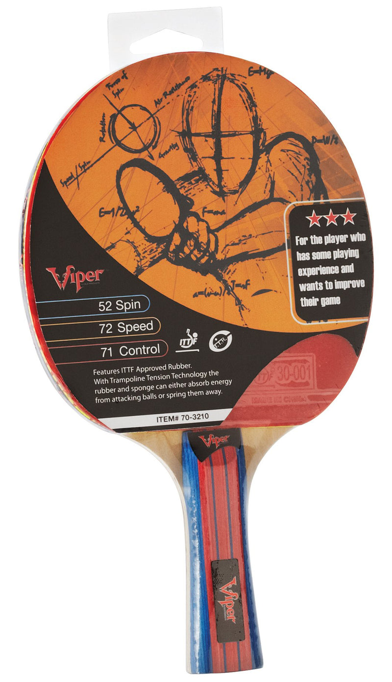 [AUSTRALIA] - Viper Table Tennis Orbital Velocity Racket/Paddle 