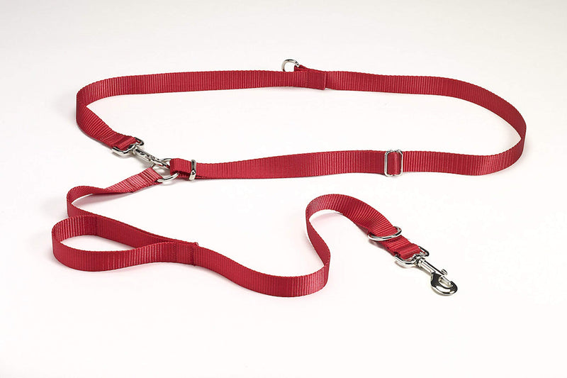HK-9 Designs Hands Free Leash for Hiking, Walking, Running. Adjustable in Length and Over Your Shoulder, Comfortable for Your Heights and Your Dog Size. with Unique Traffic Handle for Better Control. Black - BeesActive Australia