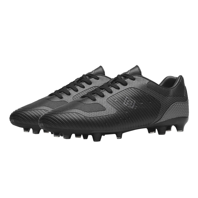 DREAM PAIRS Men‘s Superflight-2 Firm Ground Soccer Cleats Soccer Shoes 6.5 Black/Grey - BeesActive Australia