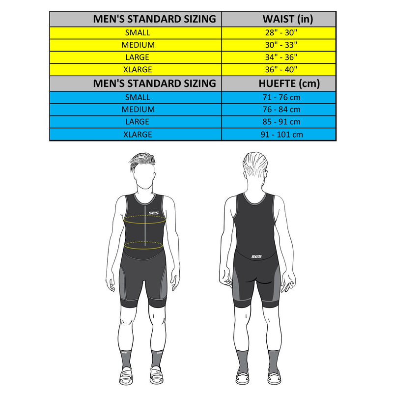 Triathlon Shorts Mens - Tri Short Men – Men's Tri Shorts - Compression Triathlon Short – SLS3 FX Z Black Edition Small Pitch Black - BeesActive Australia
