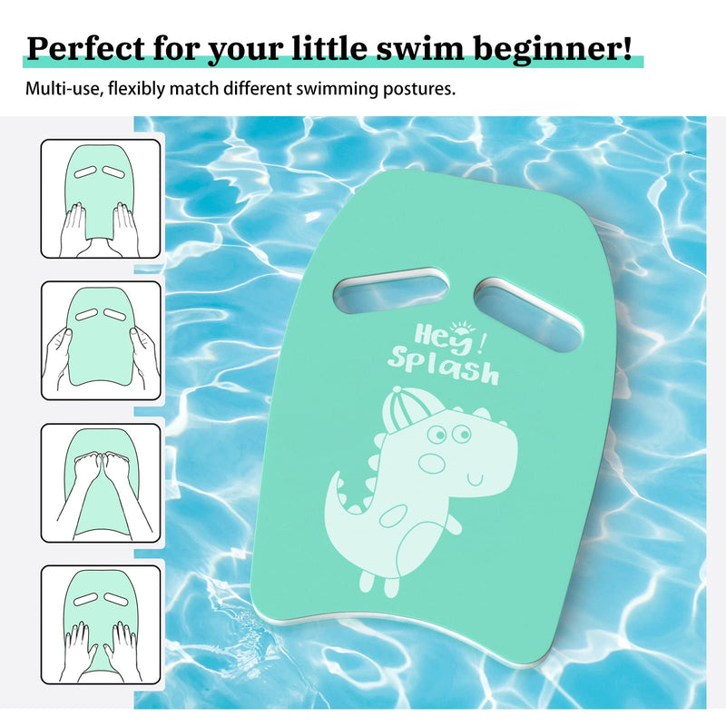 HeySplash Swim Kickboard for Kids, Swimming Training Kickboard, Cute Pattern Swim Training Aid for Children, Pool Exercise Equipments for Beginning Swimmers Safety Swim Board Auxiliary Water Blue - BeesActive Australia
