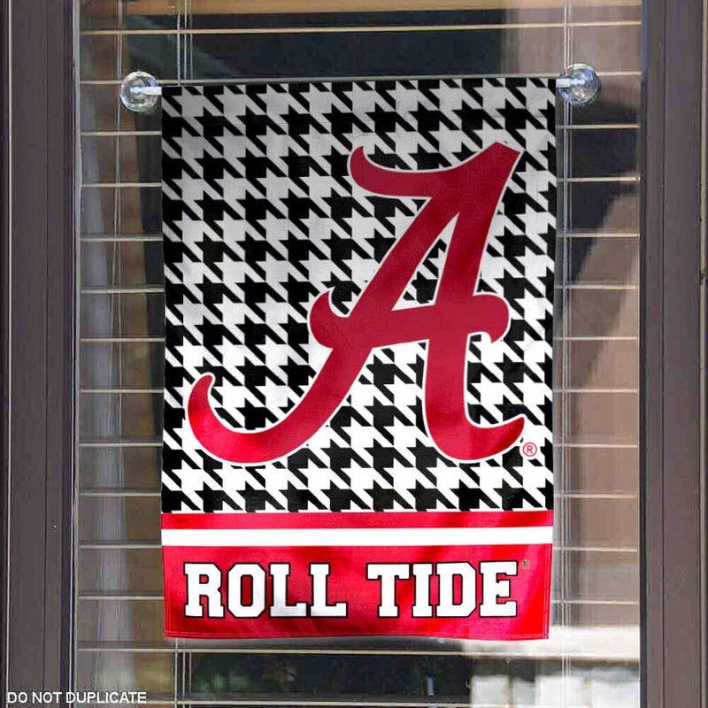 WinCraft Alabama Crimson Tide Houndstooth Garden Flag - BeesActive Australia